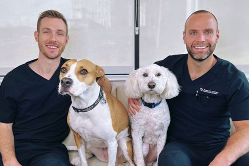 dr jone and dr hayden therapy dogs